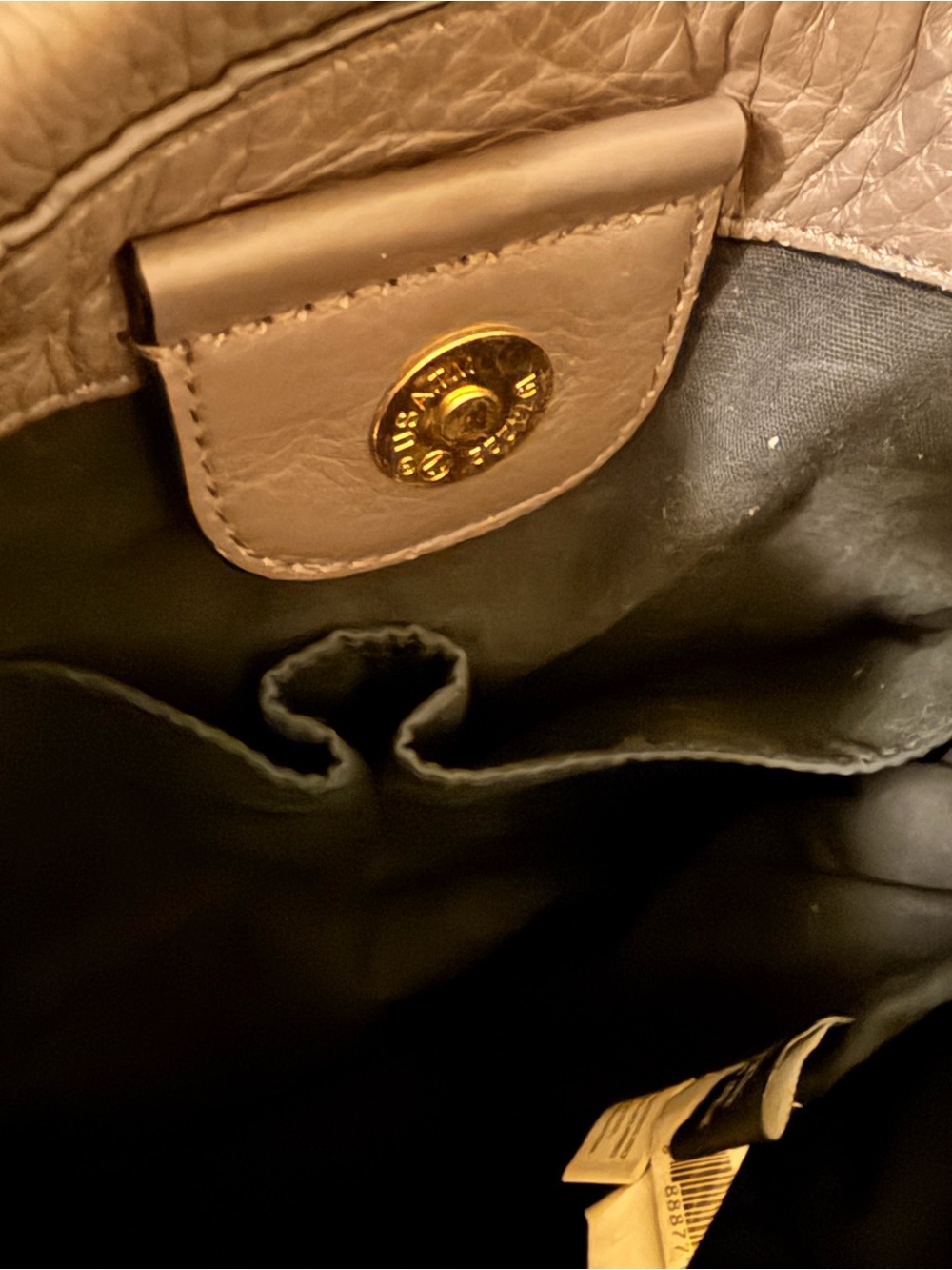 Marc by Marc Jacobs New Q Hillier gray hobo Bag with Gold Hardware - Picture 7 of 10